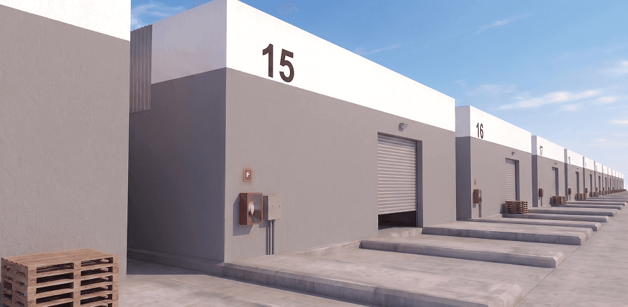 Mehad warehouses in Dammam Second Industrial City view 1